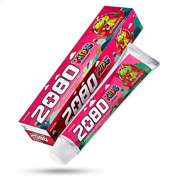 2080 Kids Toothpaste Strawberry (x 3pieces)